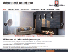 Tablet Screenshot of ihr-elektriker.com